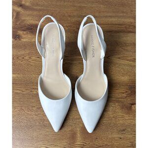 Marc Fisher White Heels